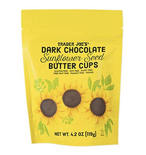 Trader Joe's Dark Chocolate Sunflower Seed Butter Cups, 119g - Shopthatapp.ca