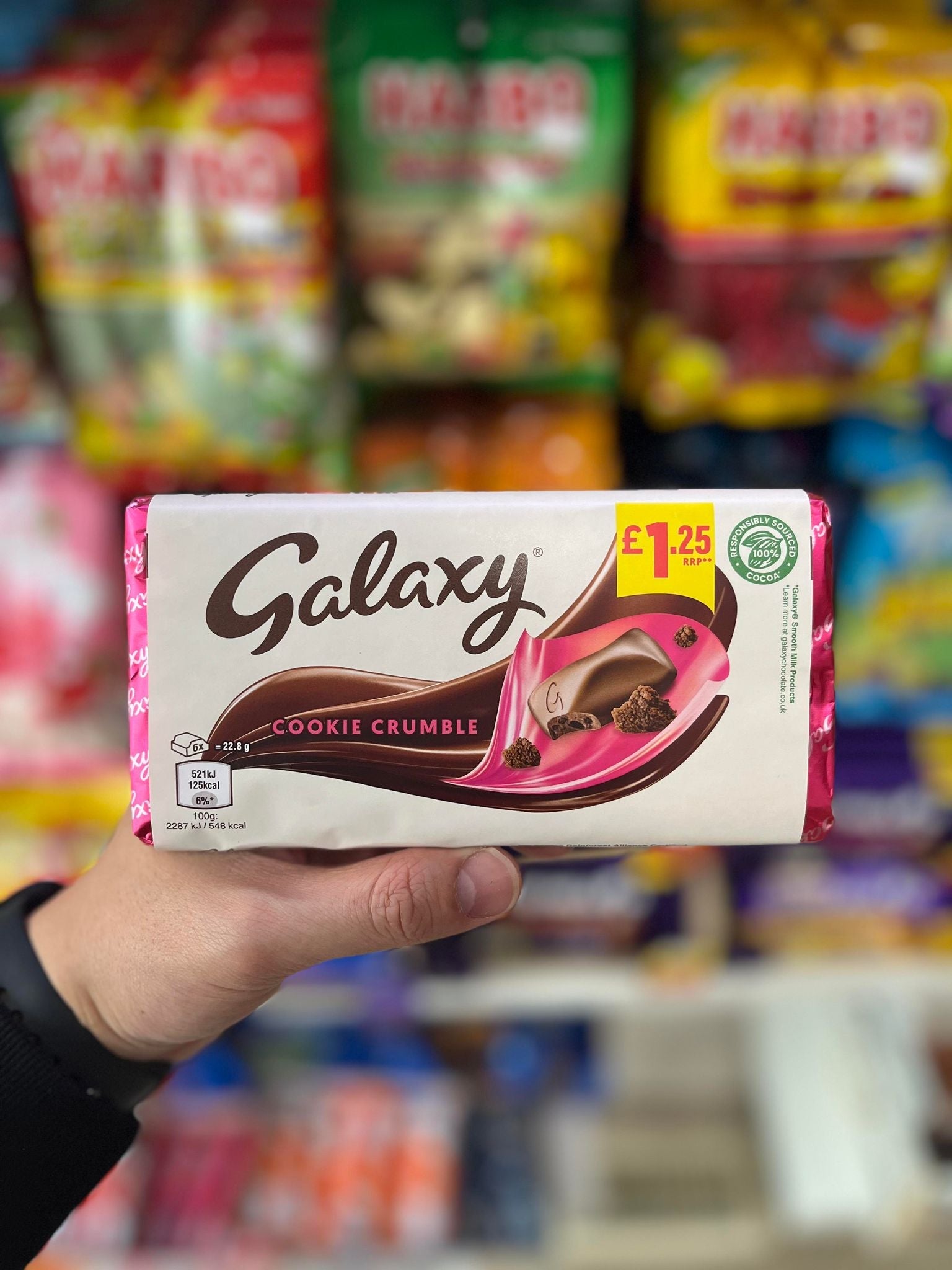 (UK) GALAXY COOKIE CRUMBLE - 112G - Www.Shopthatapp.ca