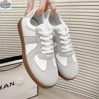 Retro Casual Sports Shoes Womens Flat Sneakers Single-layer Shoes - Shopthatapp.ca