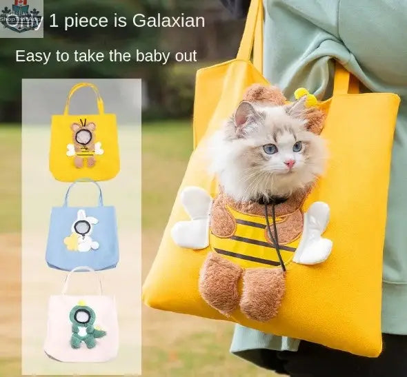 Little Bee Cat & Dog Carrier Bag — Breathable Travel Bag for Pets - Shopthatapp.ca