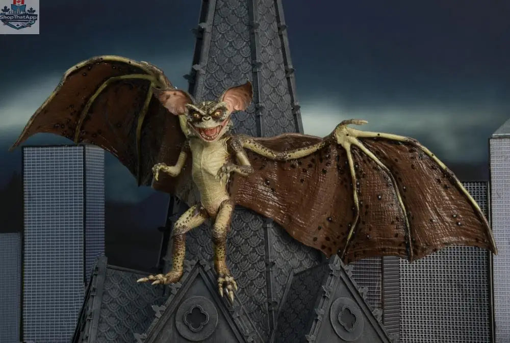 Toy Snowman Gremlins 2 Bat Gremlin action figure, detailed collectible toy from the Gremlins 2 movie series.