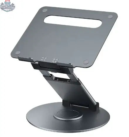Laptop Stand for Desk with 360° Rotating Base - Shopthatapp.ca