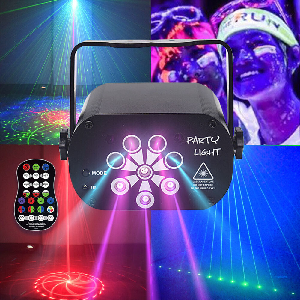 480 Pattern LED RGB Disco Party Light for DJ Club and Stage Projector - Shopthatapp.ca