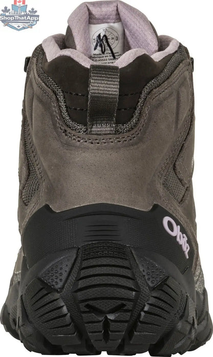 Oboz Women's Sawtooth X Mid Leather Waterproof Hiking Boots - Shopthatapp.ca