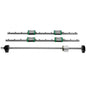 EX-STOCK Canada RM1605 Ballscrew Kit with BF12 BK12 coupling, 1000mm linear guide rail, slide blocks for CNC routers and mills