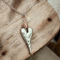 Wire Wrapped Heart Necklace - Shopthatapp.ca