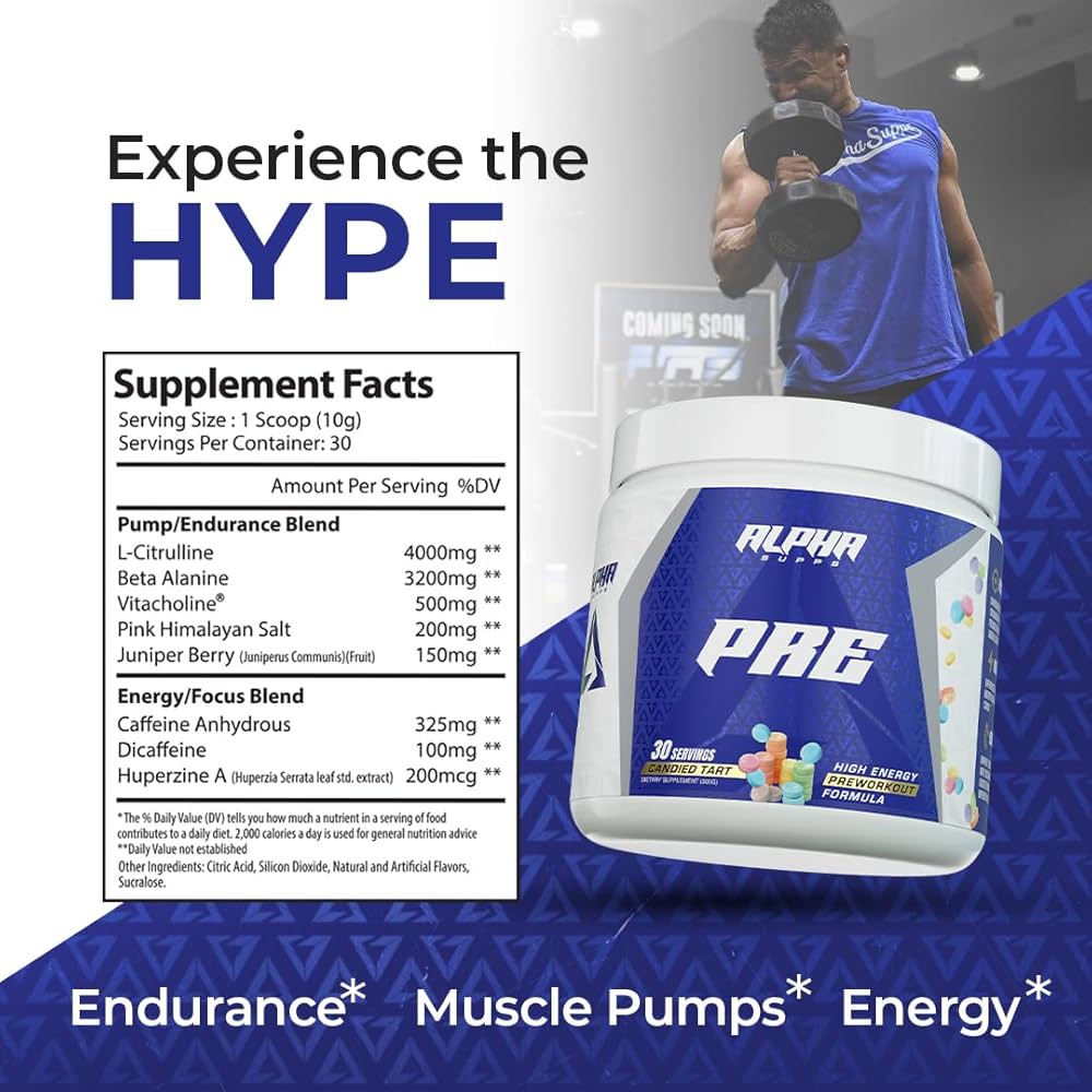 Alpha Supps Pre-Workout - Www.Shopthatapp.ca