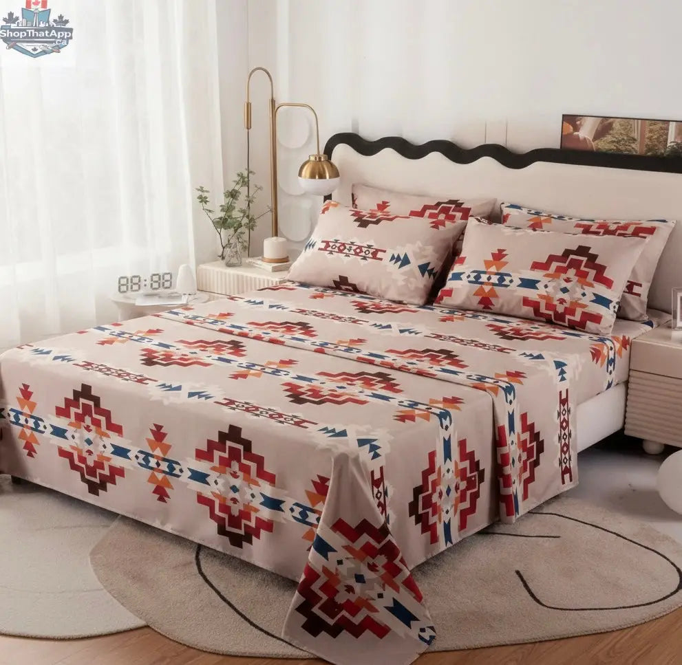 White 6Pc Sheet Set - Shopthatapp.ca