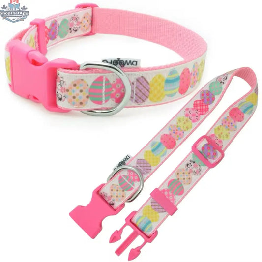 Easter Dog Collar – Festive Luxury Pet Accessory for Your Furry Friend - Shopthatapp.ca