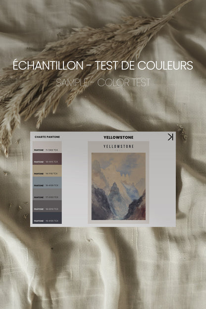 Yellowstone Canvas Artwork - Oeuvre sur Toile Étirée - Shopthatapp.ca