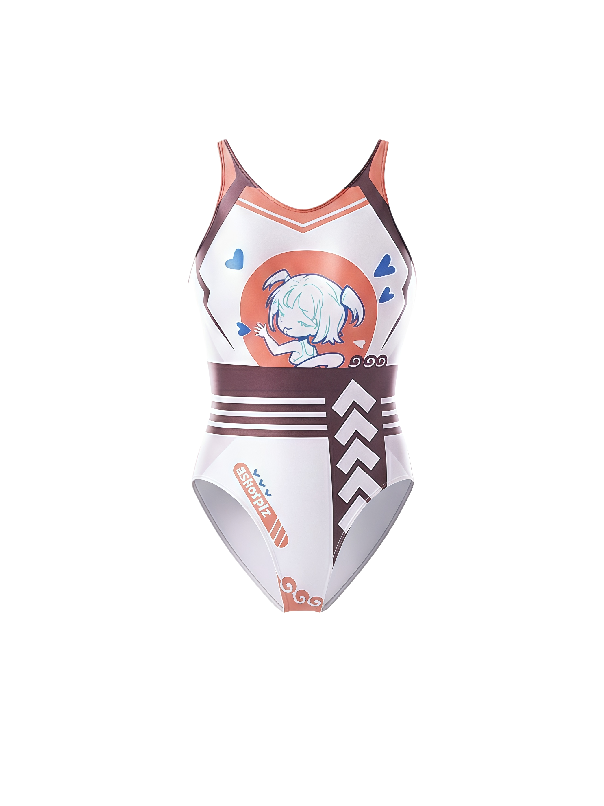 Japanese Anime Spandex Swimwear Racing Suit Wet Suit Race Queen Costume - Shopthatapp.ca
