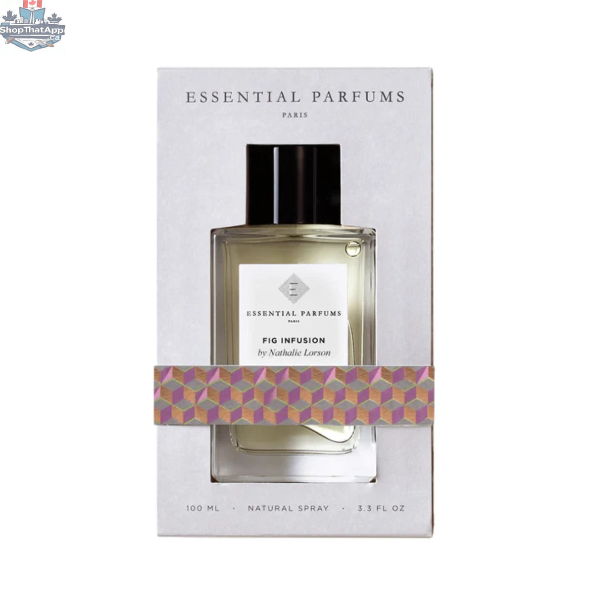 Essential Parfums Divine Vanille EDP perfume bottle, 100 ml, with elegant packaging and vanilla scent, from Onlyblooms Import Inc.