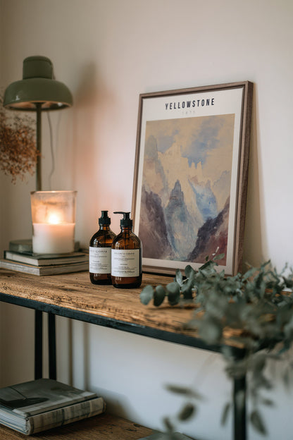 Yellowstone Canvas Artwork - Oeuvre sur Toile Étirée - Shopthatapp.ca
