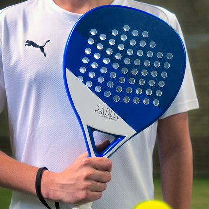 Padelracket Padellig Full Carbon Blue Delight – Inclusief tas & 3 ballen - Shopthatapp.ca
