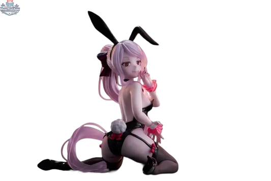 Anime figure of Shalltear Bikini Ver from Desktop Cuties by Hawk Collectibles, detailed collectible figure of a stylish anime character.