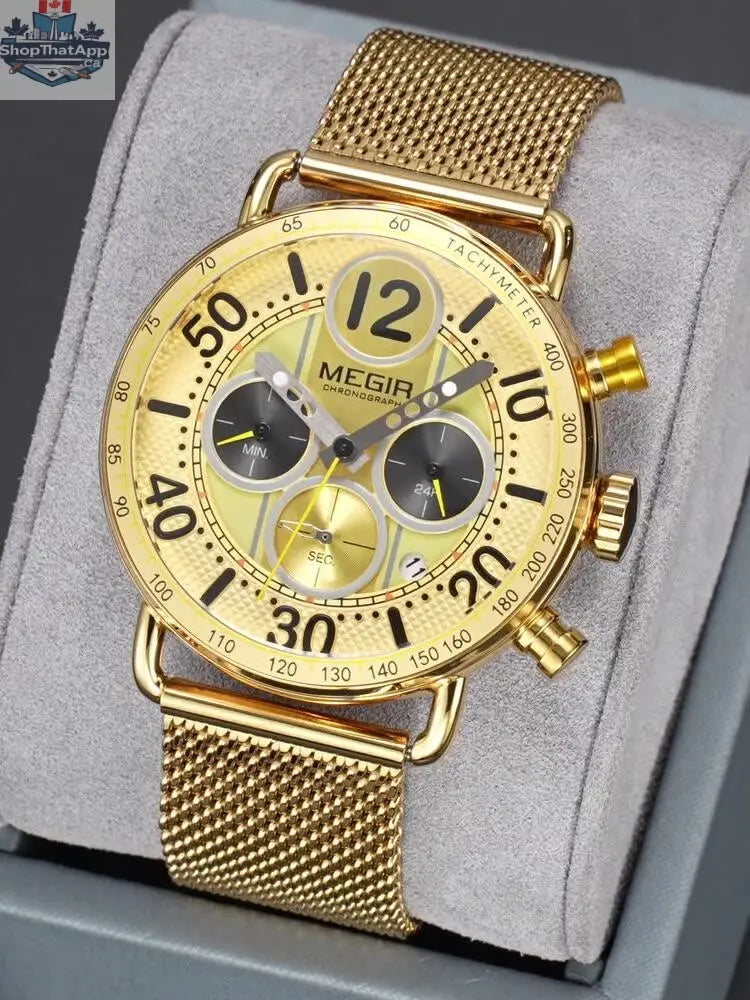 Mens Quartz Watch Fashionable Business Mens Quartz Watch - Shopthatapp.ca
