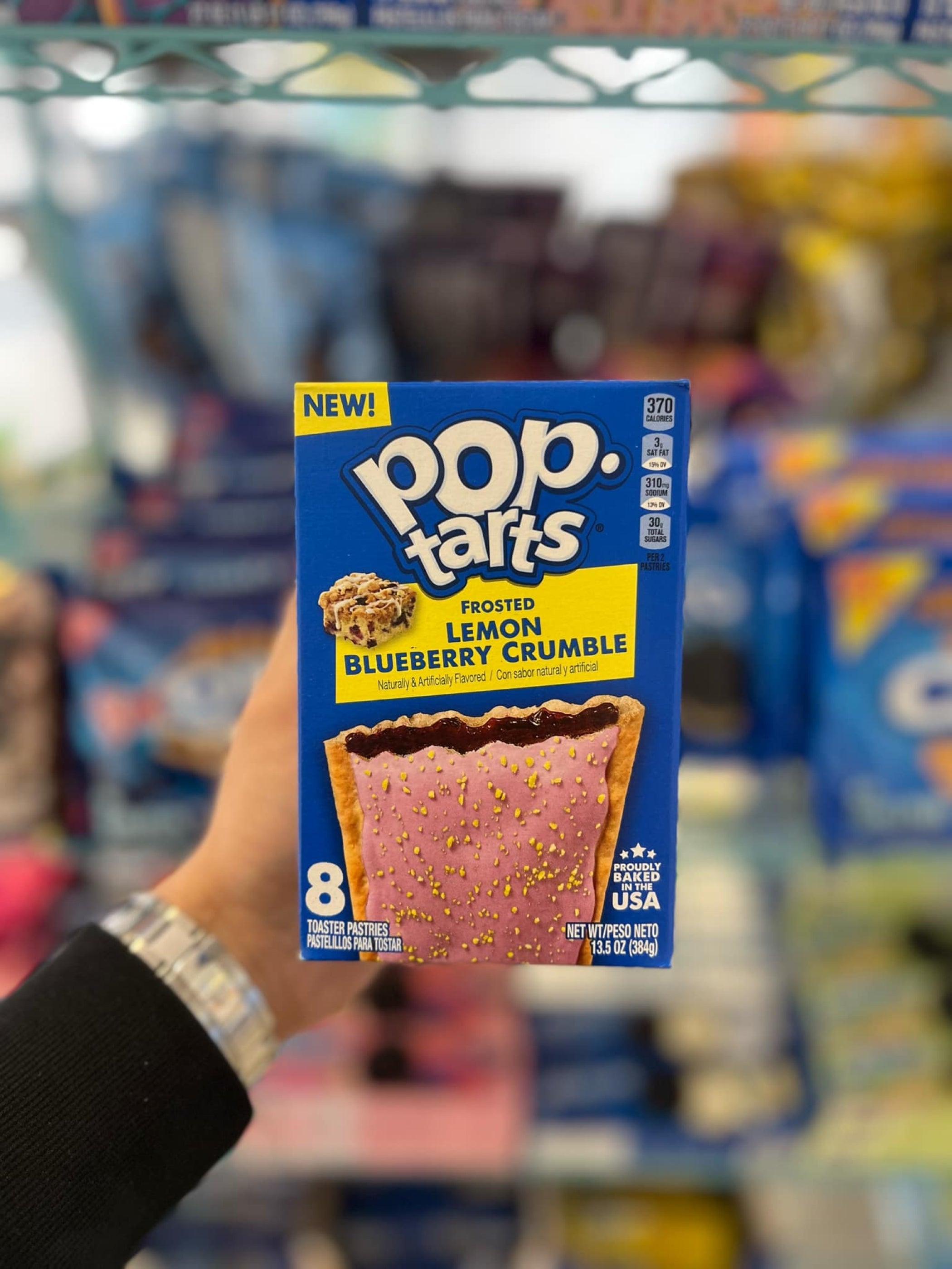 Pop Tarts Frosted Lemon Blueberry Crumble - 8pk - Www.Shopthatapp.ca