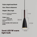 Nordic Modern Restaurant Bar Simple Chandelier