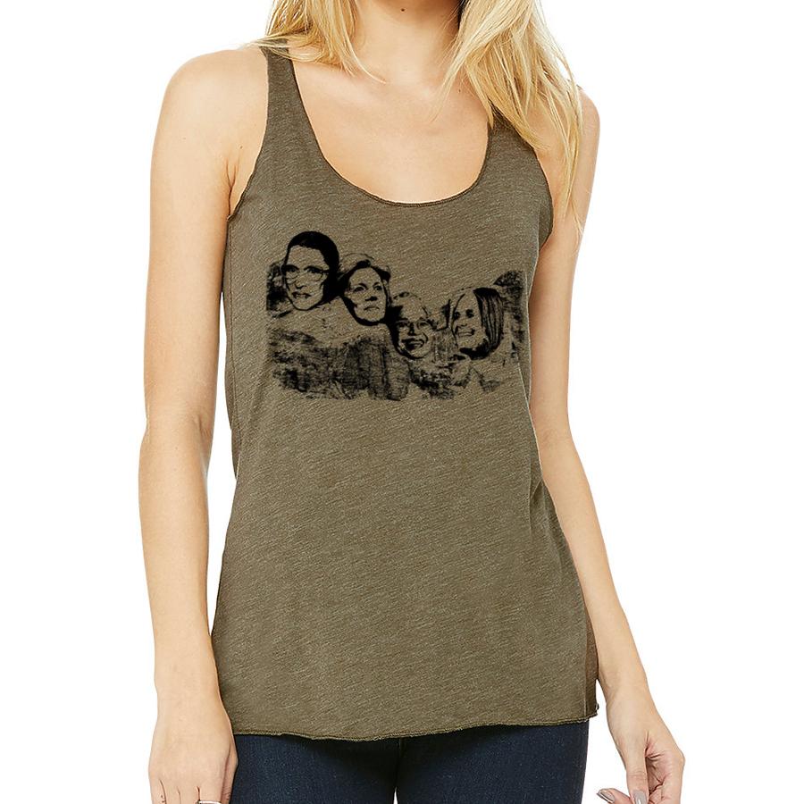 Mt. Nasty Tank Top — Feminist Icons Women's Graphic Tank