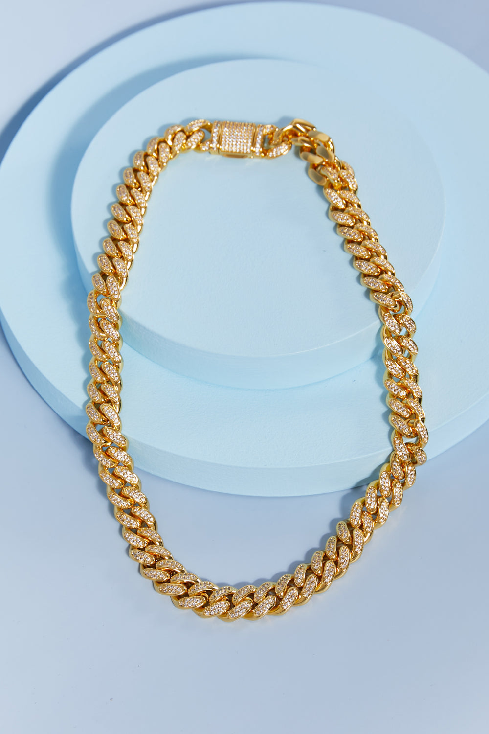 Brass Curb Chain Necklace - Shopthatapp.ca
