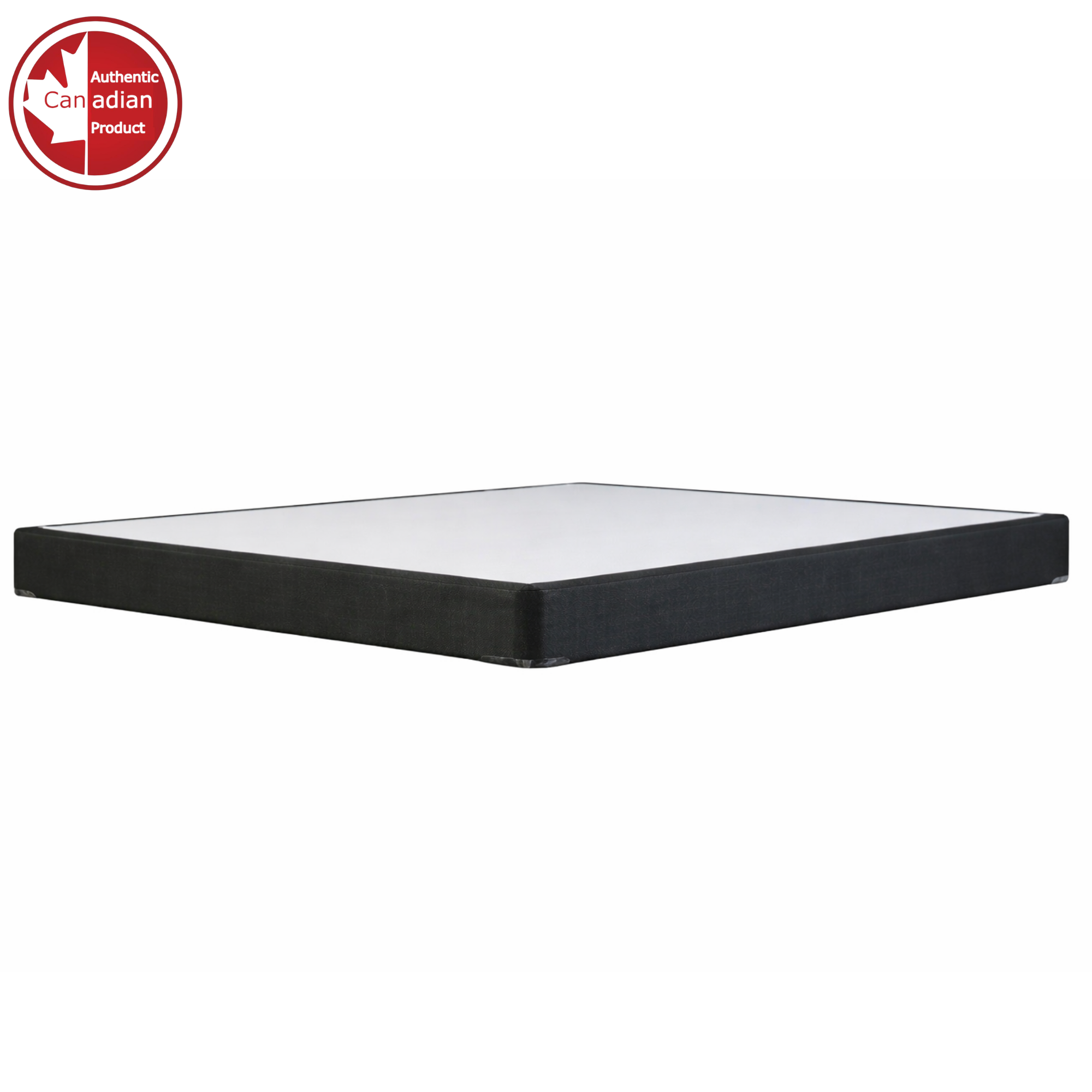 UltraFlex® Premium Solid Wood Box Spring Mattress Foundation 4" Low Profile - Twin, Double, Queen, King | Premium Heavy Duty Mattress Base, No Assembly Required, Compatible with All Mattress Types- Made in Canada - Shopthatapp.ca
