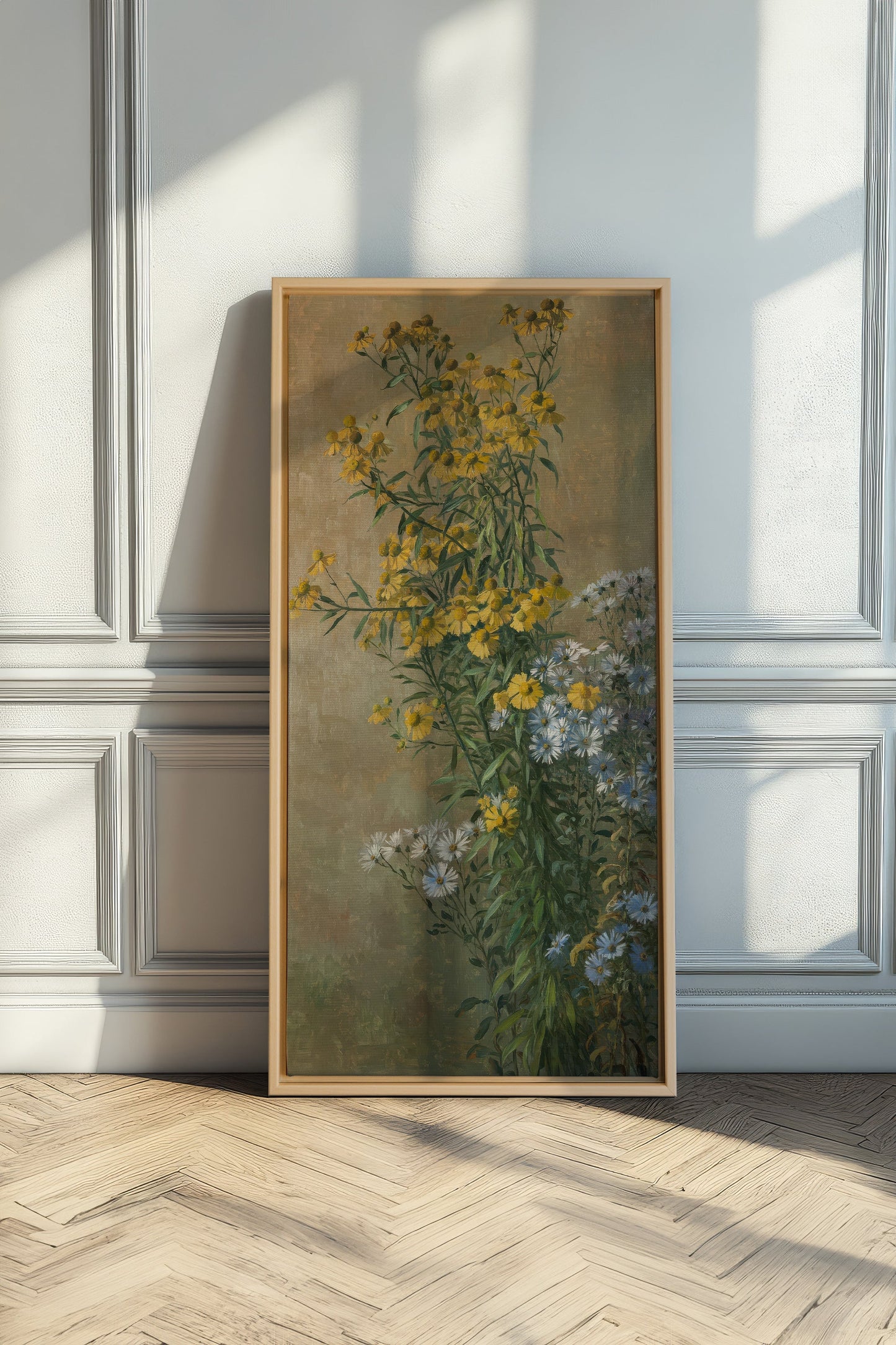 OR DES CHAMPS Art sur Toile Étirée - Élégante Décoration pour Votre Espace - Shopthatapp.ca
