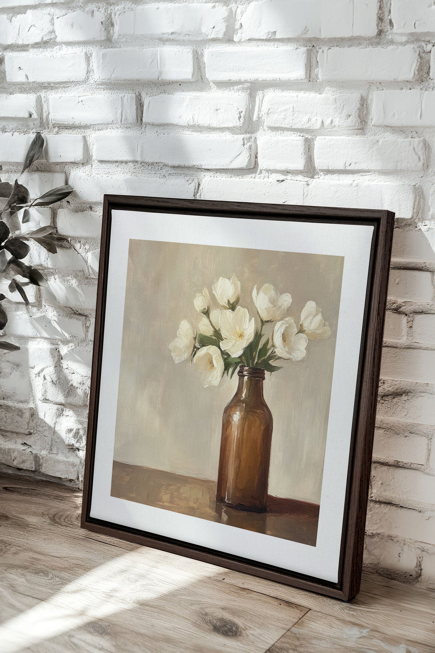 Peinture DOUCEUR FANÉE sur toile étirée - Shopthatapp.ca