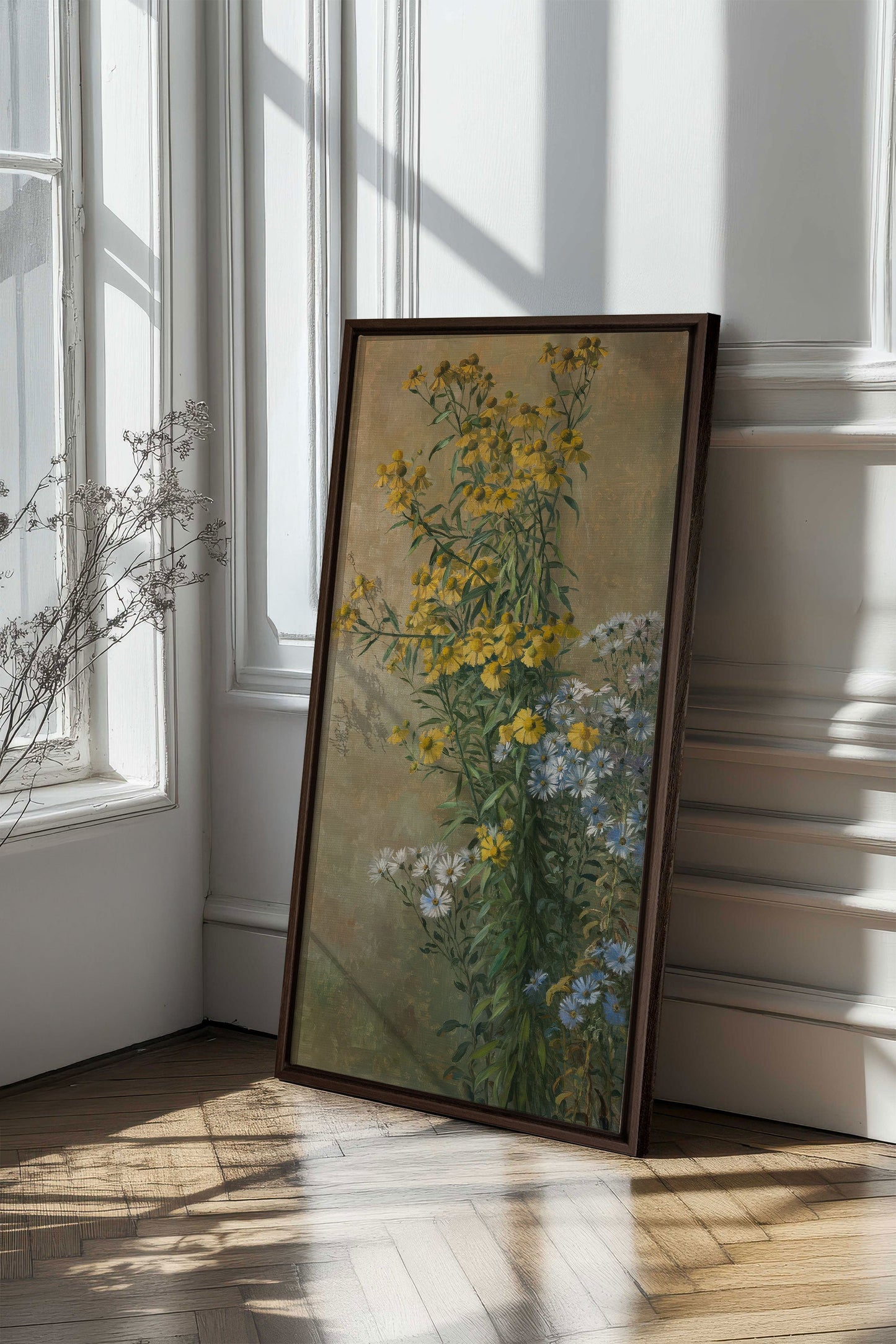 OR DES CHAMPS Art sur Toile Étirée - Élégante Décoration pour Votre Espace - Shopthatapp.ca