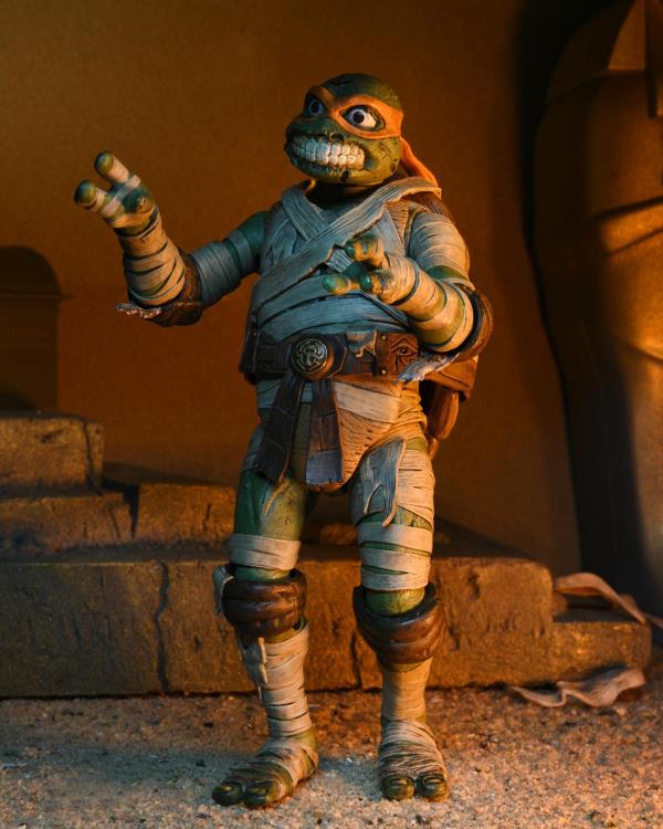 Universal Monsters x Teenage Mutant Ninja Turtles Ultimate Michelangelo as The Mummy - Www.Shopthatapp.ca