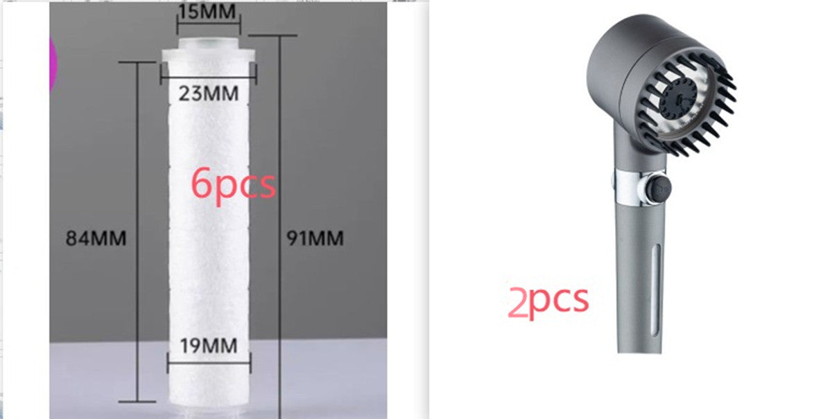 3 Modes High Pressure Shower Head for a Luxurious Shower Experience - Shopthatapp.ca
