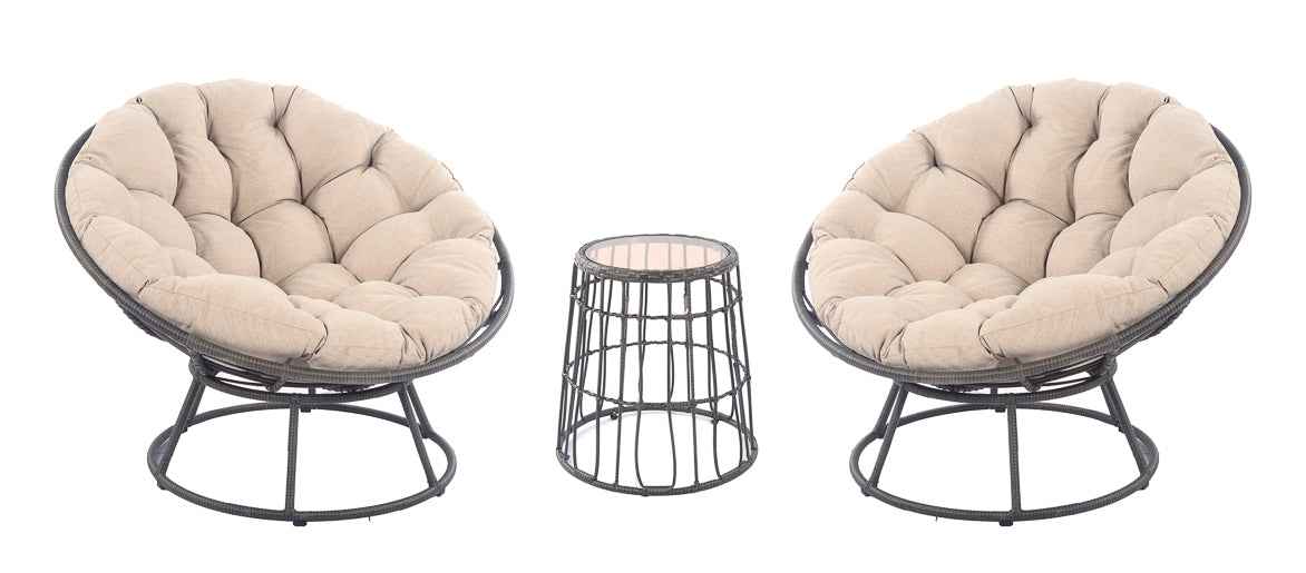 Blakeley 3-Piece Wicker Outdoor Bistro Set