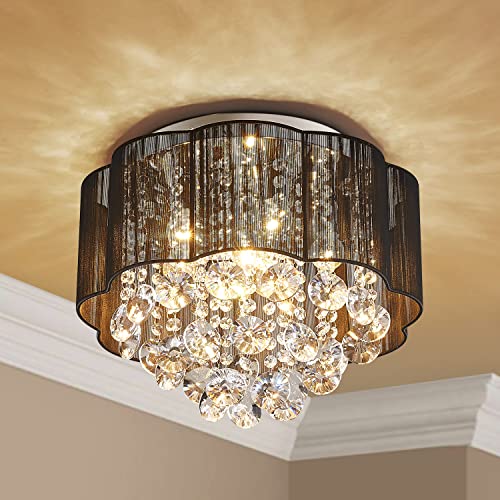 AGV LIGHTING 20102 Crystal Ceiling Light Fixture - Elegant Lighting Solution - Shopthatapp.ca