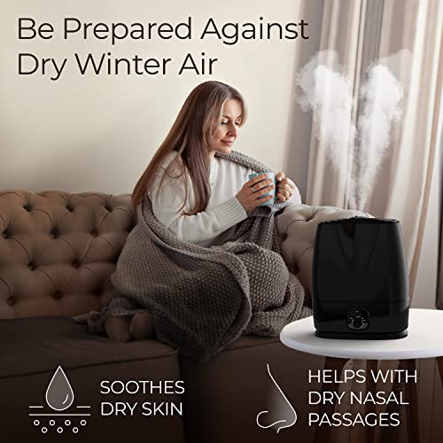 50-Hour Ultrasonic Humidifier for Long-Lasting Cool Mist Hydration - Shopthatapp.ca
