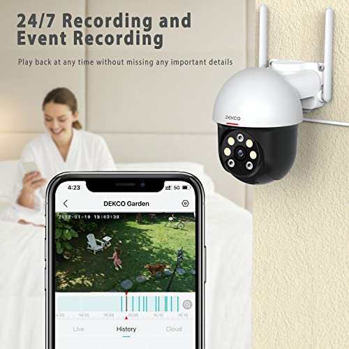 2K Outdoor Security Camera with Motion Tracking and Detection - Shopthatapp.ca