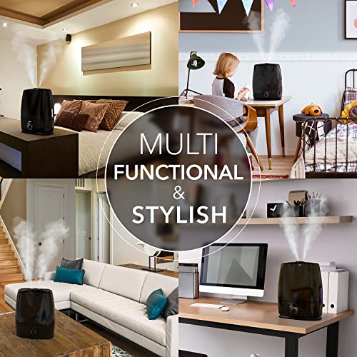 50-Hour Ultrasonic Humidifier for Long-Lasting Cool Mist Hydration - Shopthatapp.ca