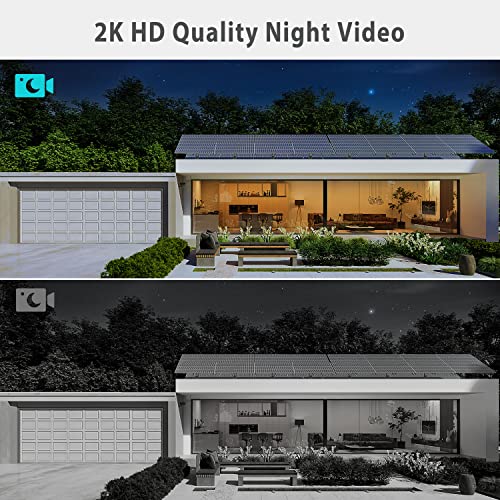 2K Outdoor Security Camera with Motion Tracking and Detection - Shopthatapp.ca