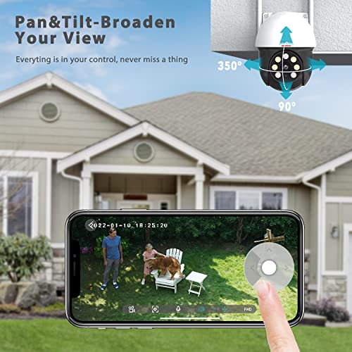 2K Outdoor Security Camera with Motion Tracking and Detection - Shopthatapp.ca