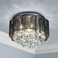 AGV LIGHTING 20102 Crystal Ceiling Light Fixture - Elegant Lighting Solution - Shopthatapp.ca