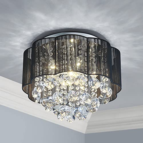 AGV LIGHTING 20102 Crystal Ceiling Light Fixture - Elegant Lighting Solution - Shopthatapp.ca