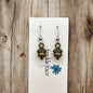 Simple Acorn Earrings – Minimalist Autumn-Inspired Earrings in Mixed Metals - Shopthatapp.ca