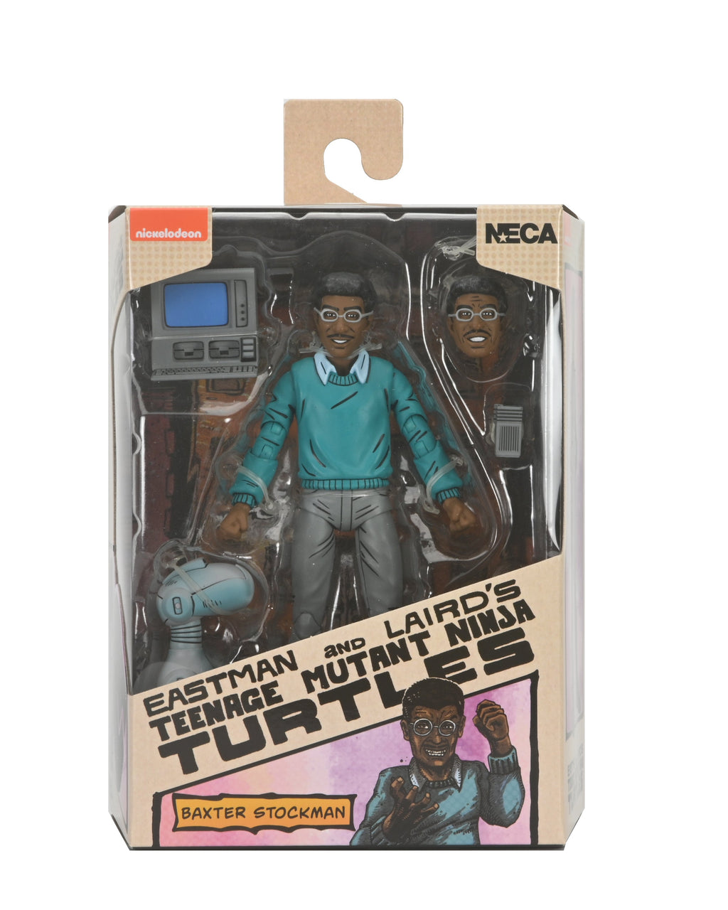 Teenage Mutant Ninja Turtles (Mirage Comics) - 7” Scale Action Figure – Baxter Stockman - Www.Shopthatapp.ca