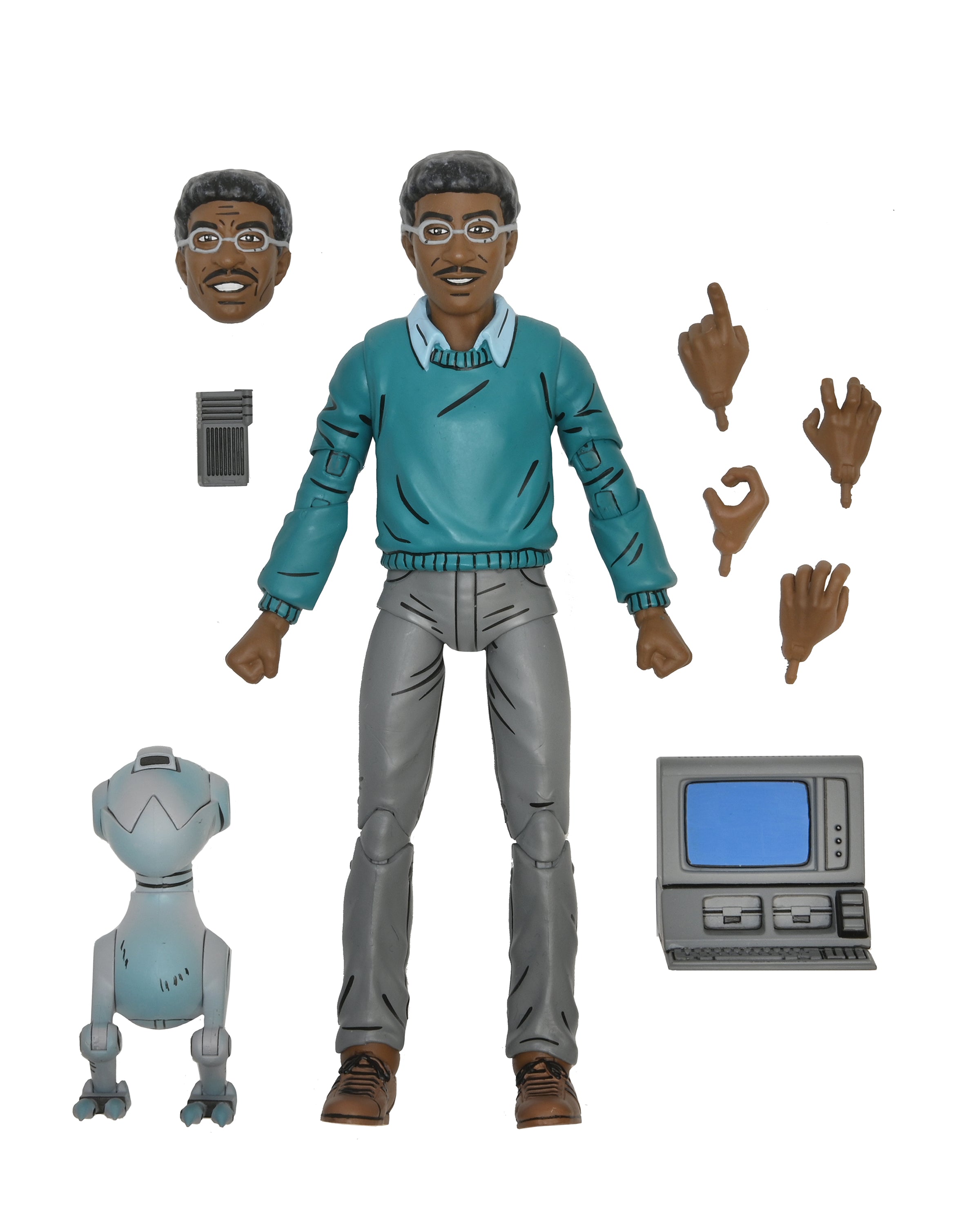 Teenage Mutant Ninja Turtles (Mirage Comics) - 7” Scale Action Figure – Baxter Stockman - Www.Shopthatapp.ca