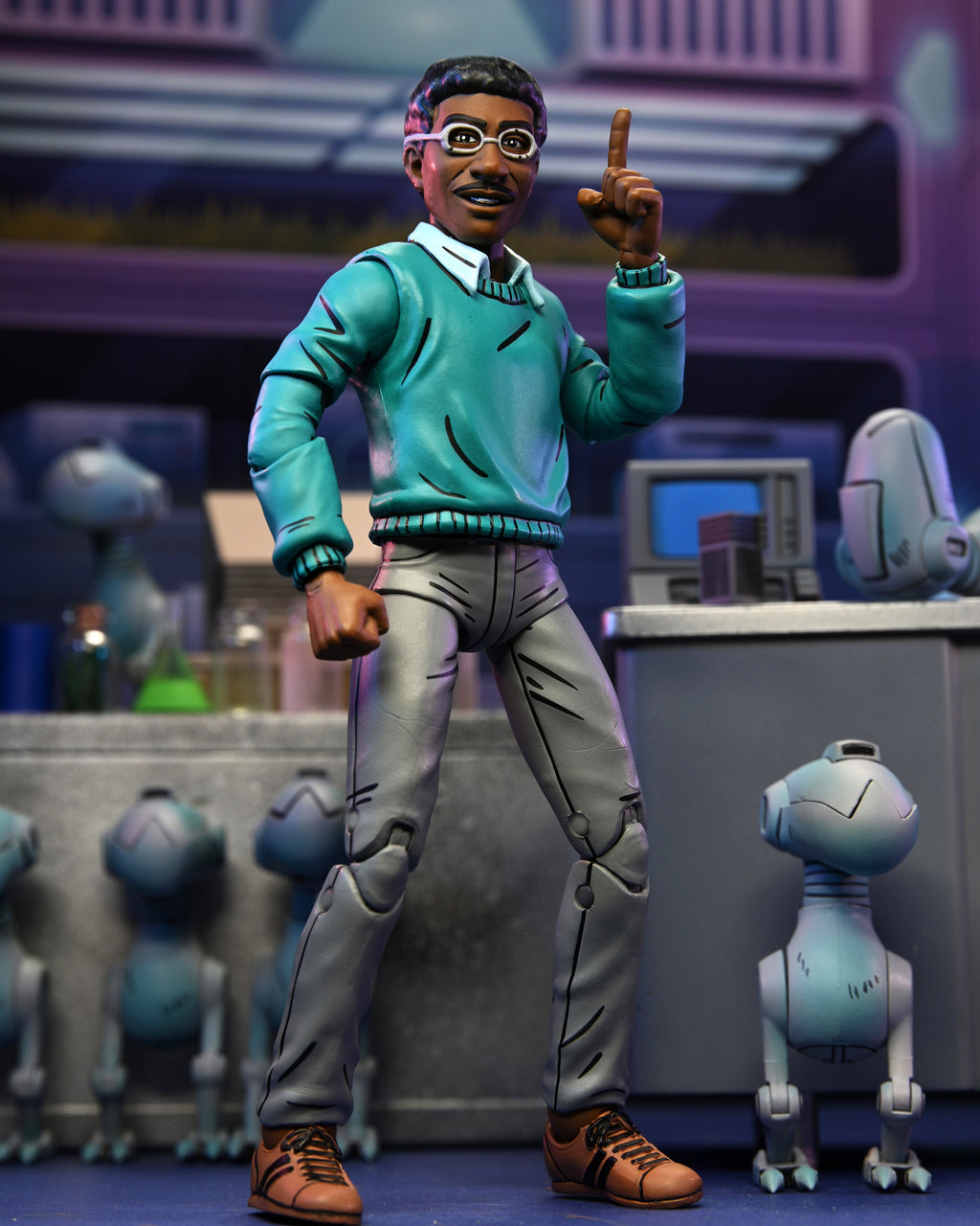 Teenage Mutant Ninja Turtles (Mirage Comics) - 7” Scale Action Figure – Baxter Stockman - Www.Shopthatapp.ca