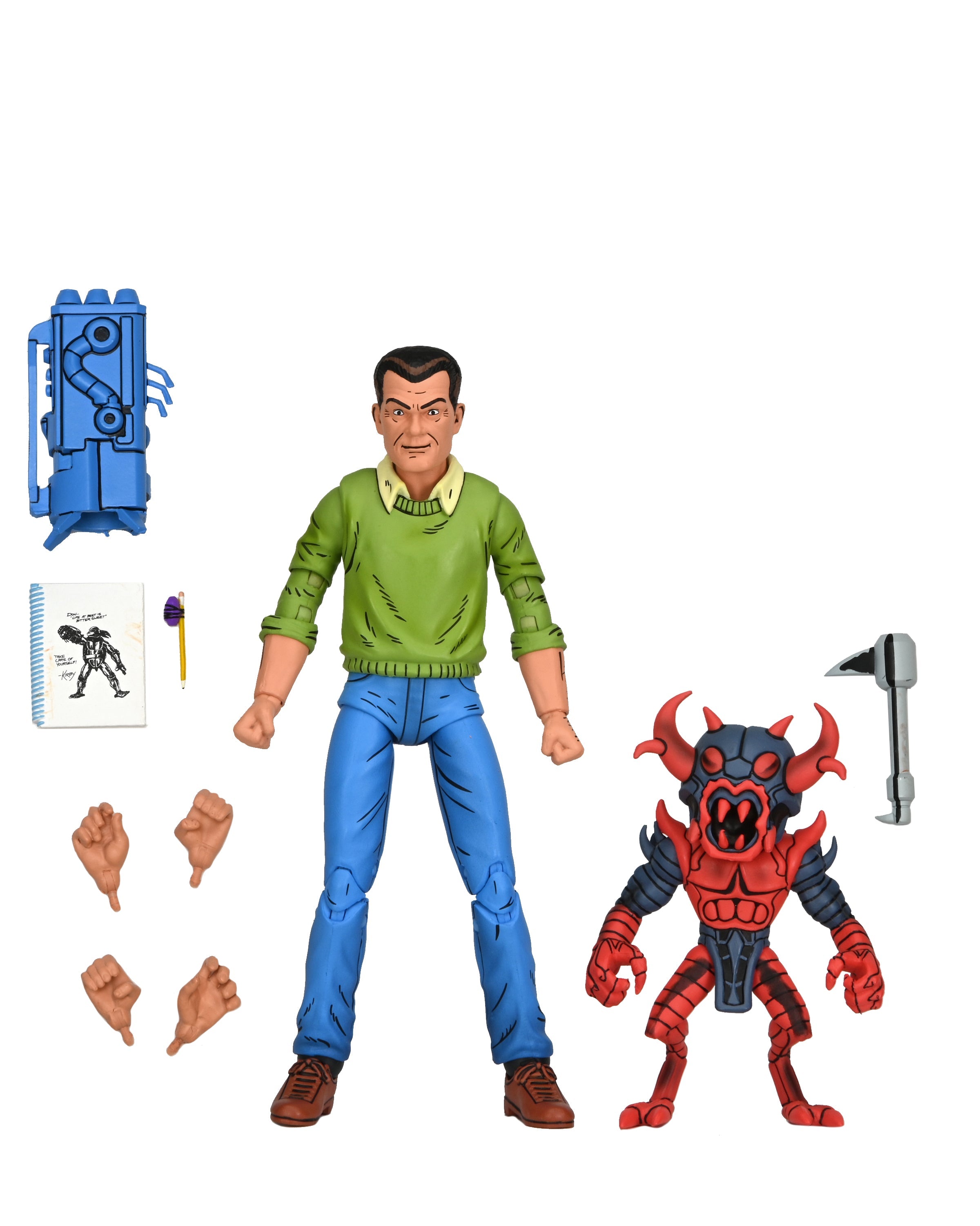 Teenage Mutant Ninja Turtles (Mirage Comics) - 7” Scale Action Figure – Kirby - Www.Shopthatapp.ca