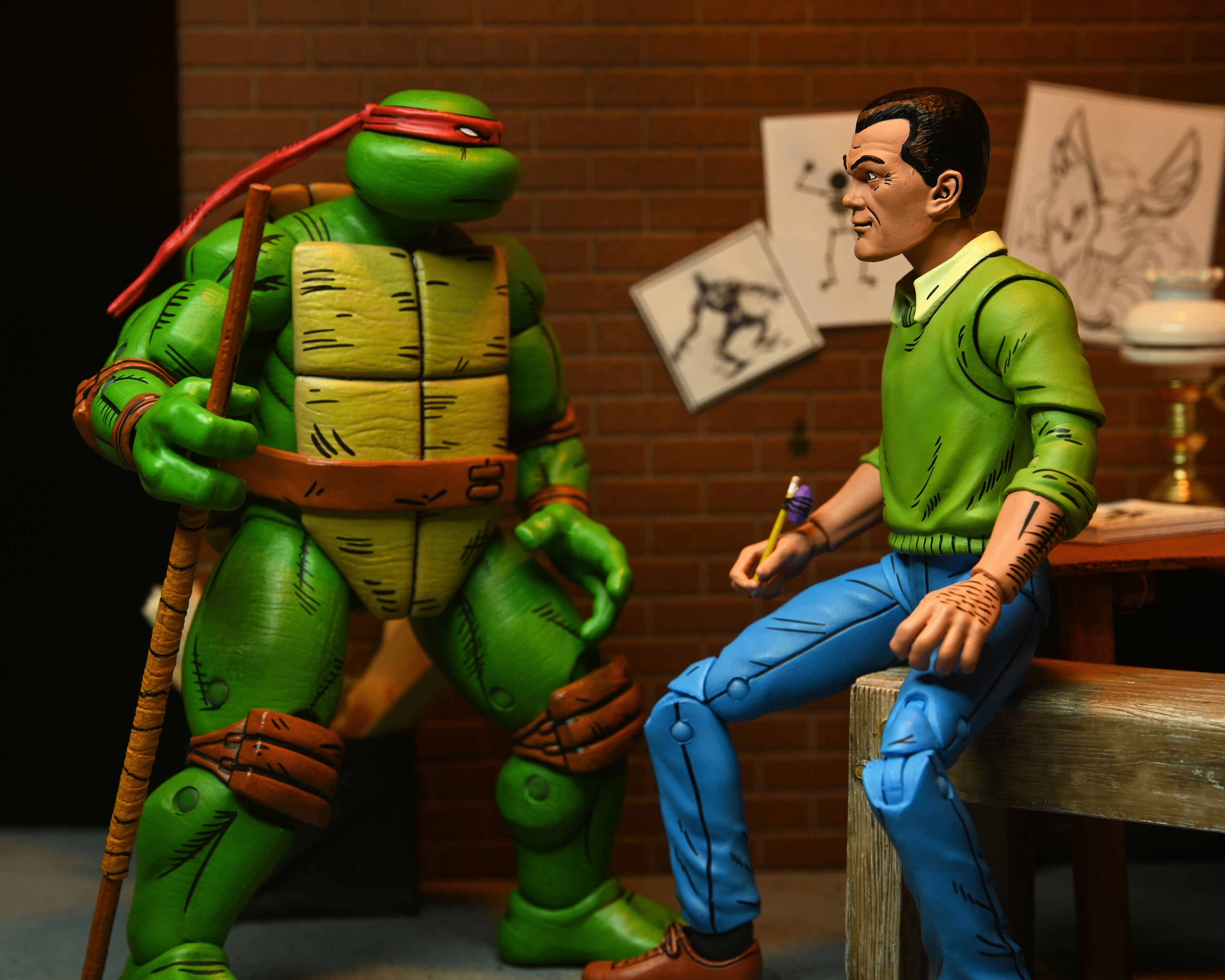 Teenage Mutant Ninja Turtles (Mirage Comics) - 7” Scale Action Figure – Kirby - Www.Shopthatapp.ca