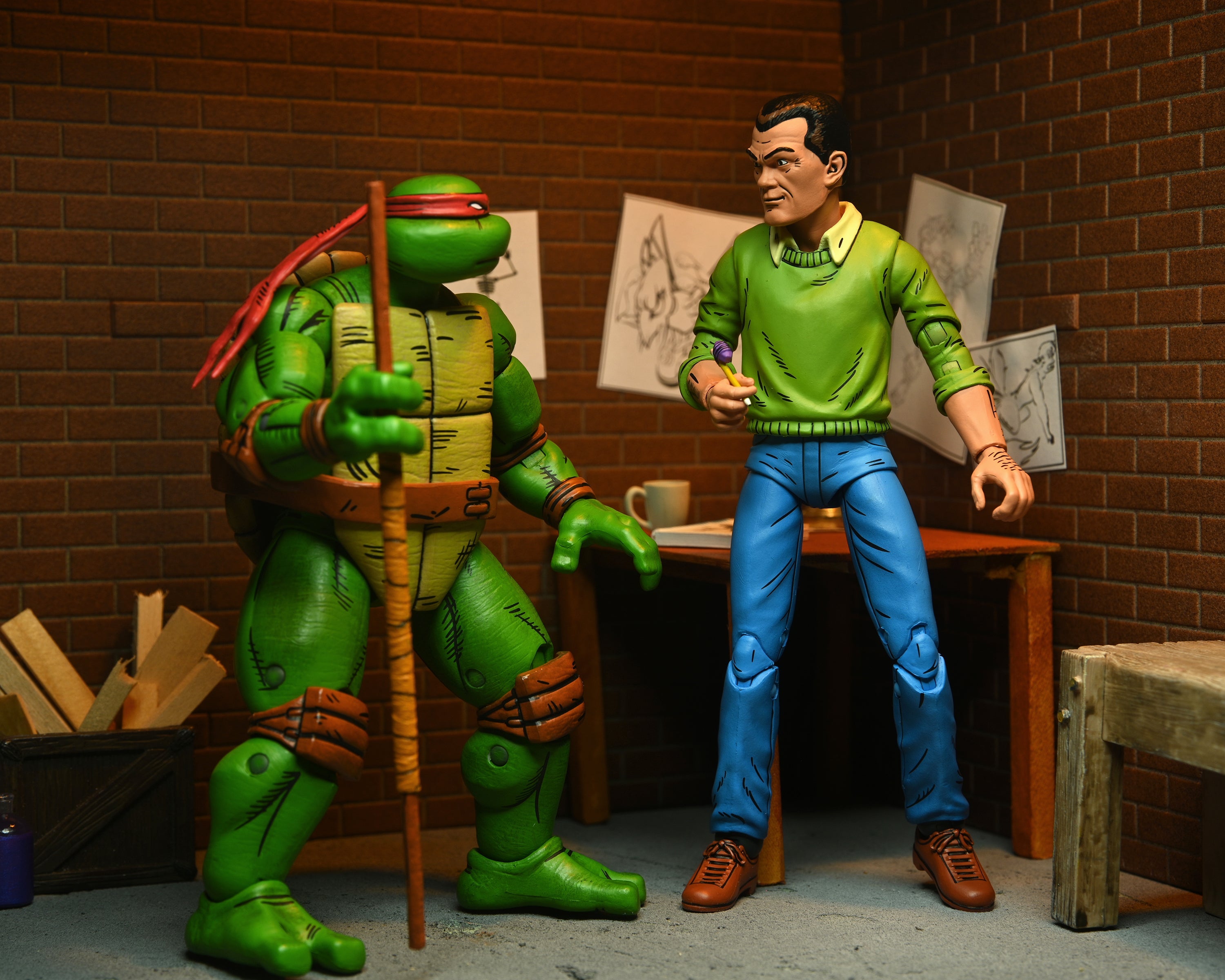 Teenage Mutant Ninja Turtles (Mirage Comics) - 7” Scale Action Figure – Kirby - Www.Shopthatapp.ca
