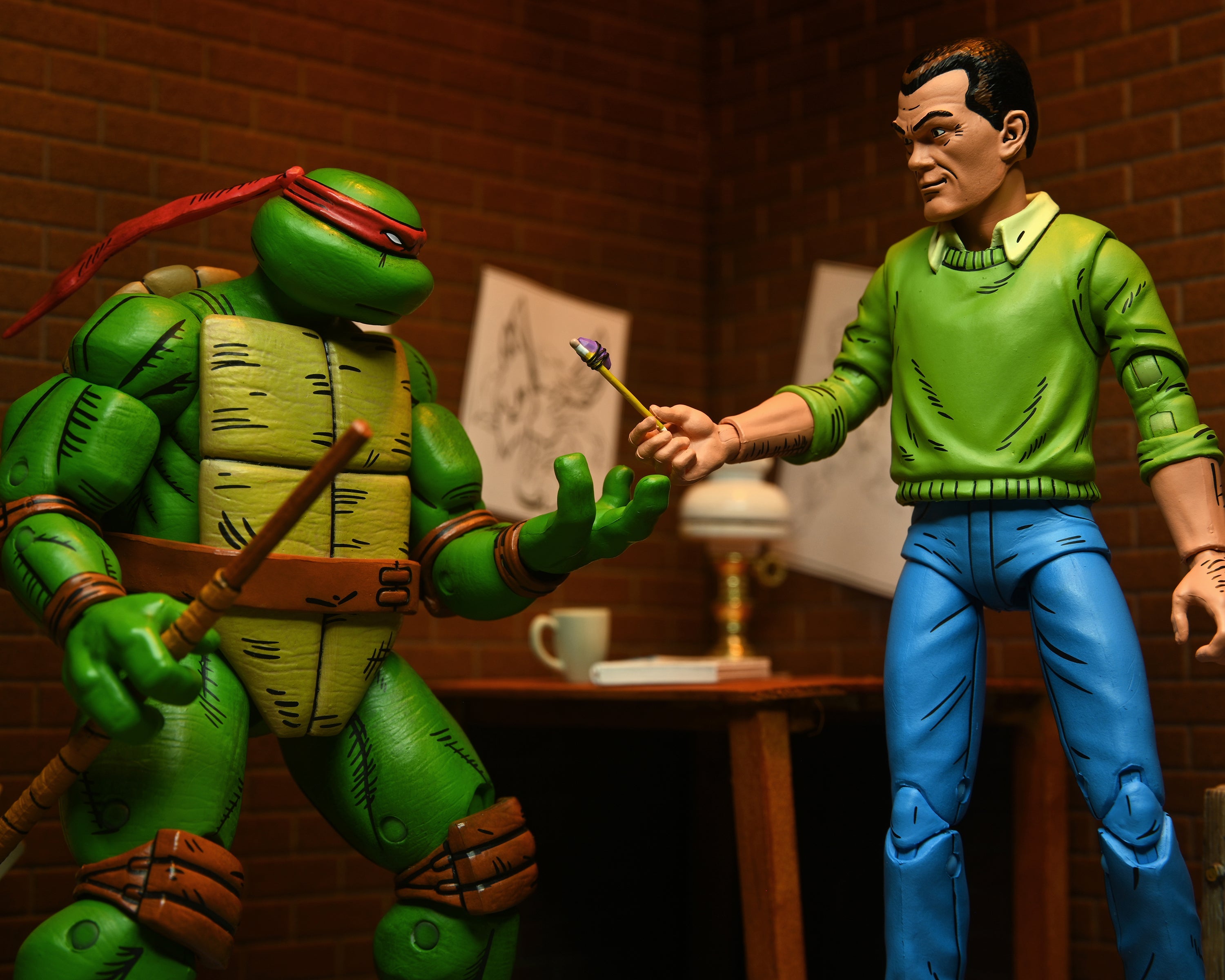 Teenage Mutant Ninja Turtles (Mirage Comics) - 7” Scale Action Figure – Kirby - Www.Shopthatapp.ca