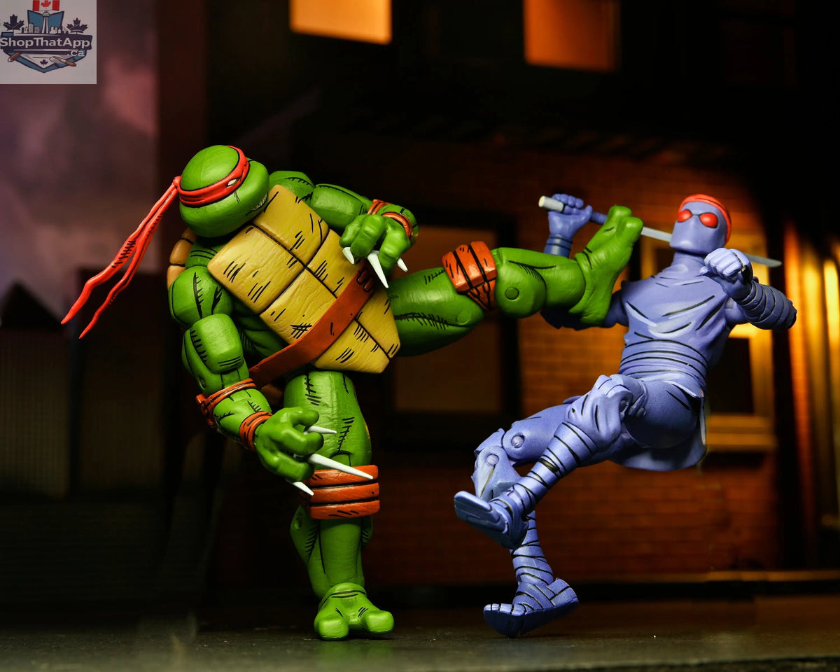 Teenage Mutant Ninja Turtles Raphael 7-inch action figure by Toy Snowman, collectible toy from Mirage Comics series.