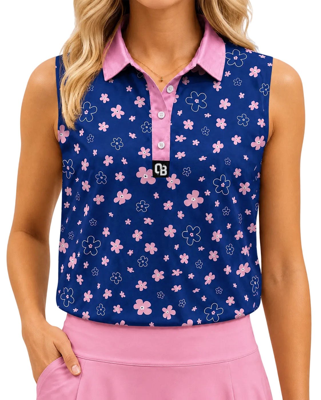 Pink Bloom - Sleeveless