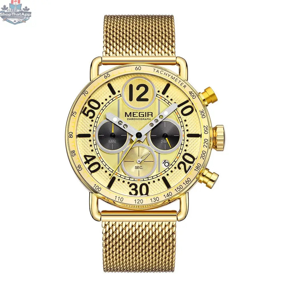 Mens Quartz Watch Fashionable Business Mens Quartz Watch - Shopthatapp.ca
